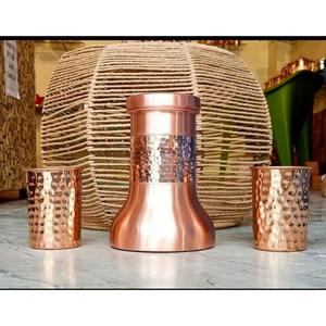 Polish Real Copper Pot With Moscow Mule Mugs Gift Sets Customizable BPA Free 100% Copper Pot For Drinking Made In India - Product Image 5