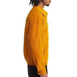 Blouson Bomber Homme Tendance Nouveau Design Col Montant Hiver Style Urbain Meilleure Vente Facile à Porter Vêtement Chaud - Product Image 5