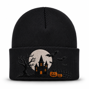 Bonnet d'hiver personnalisé en tricot chaud avec revers, unisexe, doux et extensible - Product Image 6