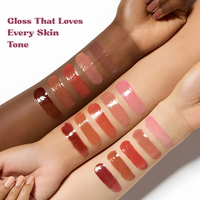 Gloss Boss Gloss à lèvres premium avec logo personnalisé, en forme liquide brillante