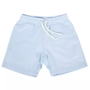 Shorts chauds unis pour hommes 100 % polyester respirant à séchage rapide style décontracté taille élastique tissu peigné logo personnalisable sur le devant - Product Image 1