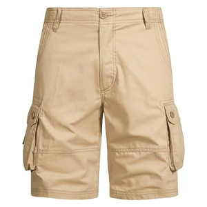 Bon Fournisseur Nouvelle Arrivée Facile à Porter Confortable Service OEM ODM Avec Multiples Poches Short Cargo en Toile Durable pour Hommes - Product Image 1