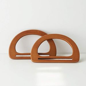 ด้ามจับไม้เนื้อแข็งแบบเป็นมิตรต่อสิ่งแวดล้อมสำหรับกระเป๋า งานฝีมือไม้ไผ่และไม้ทำมือสำหรับเป็นของขวัญและงานฝีมือ - Product Image 3