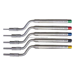 High Quality A-1 VERITAS Dental Implantology Curved Osteotome Convex Instrument Set of 5 Stainless Steel Bone Expansion Tools - Product Image 4