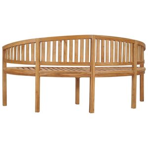 Grand banc de jardin en teck massif durable, bancs de patio, beauté naturelle - Product Image 5