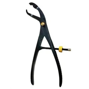 Pinces à os Verbrugge de qualité supérieure (revêtement noir) |   Instruments orthopédiques de réduction des fractures en acier inoxydable non réfléchissant - Product Image 1