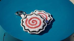 Porte-clés perlé DIY - Breloque colorée en métal pour sac, accessoires de sac, vente en gros - Product Image 3