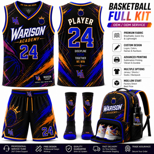 Ensemble d'uniformes de basketball unisexe 100 % polyester, grandes tailles, impression par sublimation, vêtements de sport, ensemble d'uniformes d'entraînement de basketball - Product Image 4