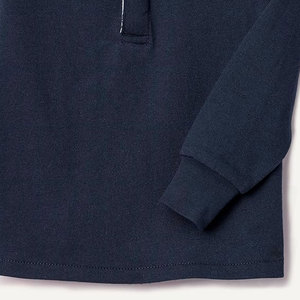 High Quality Custom <b>Men's</b> Vintage Rugby Jersey <b>Jumper</b> Solid <b>Pattern</b> Unusual Polo Shirts with Anti Pilling Feature Sportswear - Product Image 4