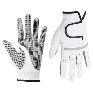 Gants de golf de haute qualité avec logo et couleur personnalisés, broderie de logo OEM, qualité supérieure, pour hommes. - Product Image 1