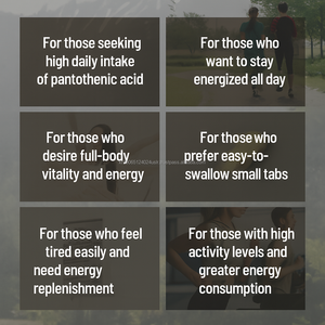 วิตามินบี 5 แปรอักษรยานิยมชื่อว่า แพนโทธีนิก แอซิด ชนิดเม็ด 90 เม็ด - Product Image 4