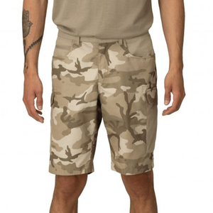 100% Cotton Men's Summer Casual Elastic Waist Solid Knee Length <b>Cargo</b> Shorts-High Quality Eco-Friendly & Breathable - Product Image 5