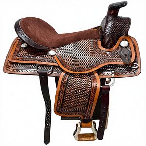 Prix de gros, selle d'équitation anglaise en bois personnalisée, cuir véritable, couvertures pour chevaux, accessoires, durables et confortables - Product Image 2