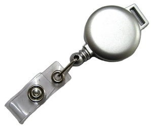 Porte-badge rétractable RP-03 avec sangle en PVC et clip ceinture - Product Image 2