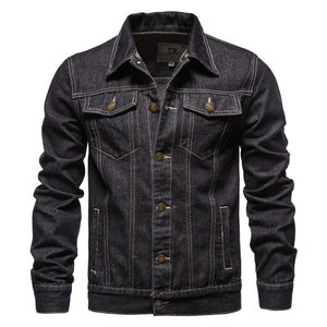 Unique Design Lightweight <b>Men</b> Washed Denim <b>Jackets</b> OEM Services Autumn Wear Streetwear Style <b>Men</b> Denim <b>Jackets</b> by STORM WEAR - Product Image 1