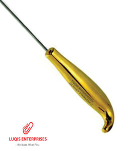 Disector de Senos Angulado Tebbetts con Eje Maleable, Espátula Angulada Tipo Palo de Hockey, Instrumento Quirúrgico para Cirugía Plástica - Product Image 3