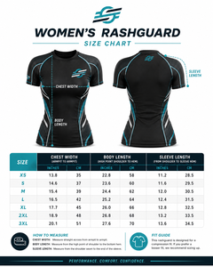 Haut de sport pour femme à manches courtes, imprimé par sublimation, polyester/coton, séchage rapide, logo frontal, UPF50+, antibactérien - Product Image 6