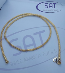 SAT Jewelry Troqueles de corte de oro y plata para fabricación de joyas, diseño de cuerda de cinco metales, para cadenas y pulseras, Singapur, Malasia, Perú - Product Image 2