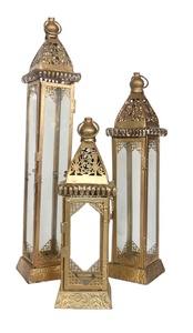 Decorative Metal Lantern Candle Holders Modern lantern - Product Image 3
