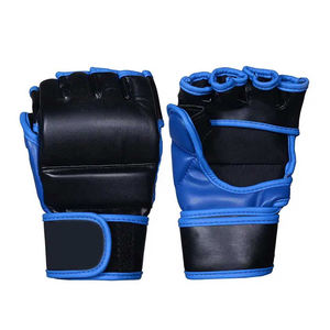 Guantes de Boxeo MMA Profesionales con Forma Especial, Forro Interior de Cuero Grueso para Cierre, Ligeros y Transpirables para Uso en Exteriores - Product Image 1