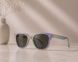 Película de Transferencia de Agua con Patrón Floral Holográfico para Auriculares con Efecto Reflectante Arcoíris, Material PET, Impresión Digital - Product Image 6