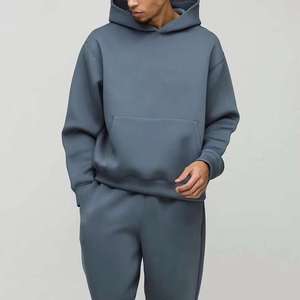 Men Premium <b>Oversized</b> Printed Breathable Lightweight Fleece <b>Hoodie</b> and Jogger Tracksuit Set - Product Image 4