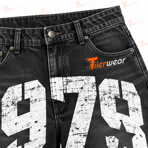 <b>Mens</b> Denim <b>Shorts</b> <b>Black</b> Denim premium <b>black</b> denim fabric Casual <b>Short</b> Pants modern street fit for <b>black</b> streetwear casual <b>Shorts</b> - Product Image 5