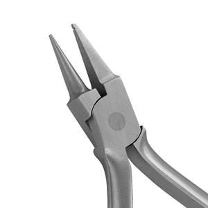 Pince à bec d'oiseau pour fil léger avec rainure, instrument dentaire orthodontique en acier inoxydable pour pliage de fil de précision et formation de boucles - Product Image 4