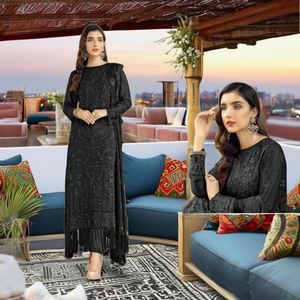 Meilleure vente Style indien pakistanais Karachi travail fantaisie Salwar costumes vêtements ethniques dernier produit exclusif de l'Aïd le plus vendu - Product Image 1