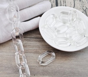 Adornos de Pared de Cadena Acrílica Modernos Hechos a Mano, Decoración de Resina Personalizada para el Hogar, Ideal para Colgar, Venta al por Mayor, Cadena Enlazada Adorable - Product Image 5