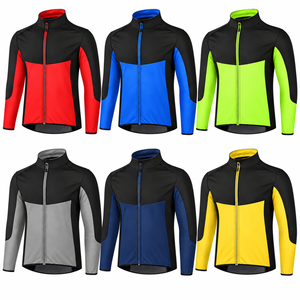 Jersey de Ciclismo Sublimado Personalizado con Cierre Completo, Manga Larga, Ligero, Transpirable y de Secado Rápido, Chaqueta de Ciclismo OEM de Marca Privada - Product Image 2