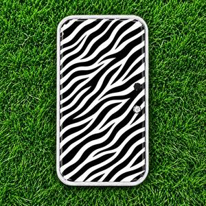 Placa de Acrílico para Pestañas con Estampado Animal Negro con Borde Blanco, Placa de Pestañas con Estampado de Cebra con Logotipo Personalizado Sostenible, Herramienta de Belleza - Product Image 6