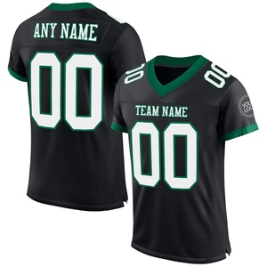 Vente en gros directe OMMIZ INDUSTRY Maillot de football authentique personnalisé orange et blanc en maille - Product Image 4