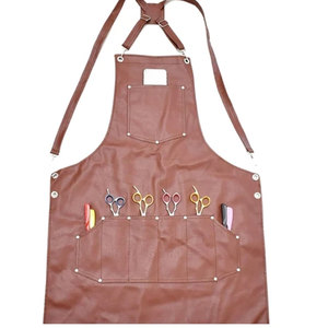 Factory Direct Premium Quality Barber <b>Aprons</b> Durable Soft Fabric Salon Adjustable Neck Closure Barber <b>Aprons</b> - Product Image 1