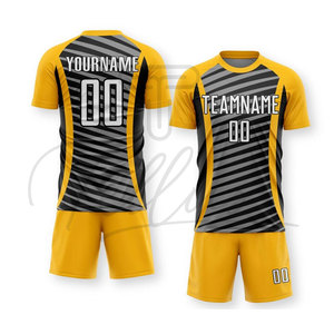 Uniforme de Fútbol de Último Diseño, Nuevo Estilo, Calidad Premium, Color Sólido, en Venta - Product Image 4