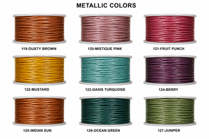 Y S INTERNATIONAL YS-293 Cordón de Cuero de 2mm para Fabricación de Joyería, Pulseras, Collares, Manualidades, Servicio de Muestras, Venta al Por Mayor - Product Image 4