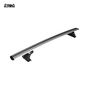 Barras Transversales de Aluminio Negras FM9-1-B para Techo de Auto, Portaequipajes Universal para Techo, 2017-2022 - Product Image 1