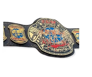 Ceinture de championnat du monde poids lourd personnalisable CNC pour karaté, MMA et lutte chez SAMMY WEARS - Product Image 2