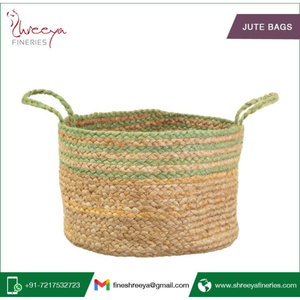 Sac de plage en jute pur de taille moyenne, tissé à la main, avec logo personnalisé, sac de transport réutilisable et écologique pour les courses et les voyages - Product Image 5