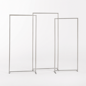 New Arrival Detachable Adjustable Rectangular Aluminum <b>Backdrop</b> <b>Stand</b> Set Portable Elegant Fashionable Christmas Photo Booth - Product Image 1
