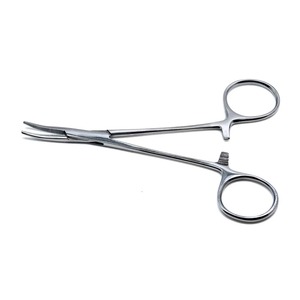 Pinzas Hemostáticas Curvas Halsted Mosquito de Acero Quirúrgico 140mm 13-039-140, Instrumento Hemostático Manual de Precisión, 1 Año de Garantía - Product Image 3