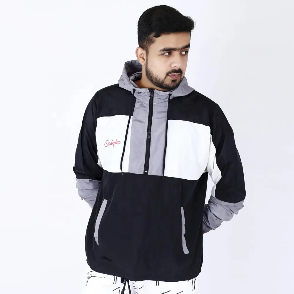 Erkek açık rüzgar geçirmez su kapüşonlu giyim tam Zip ceket Softshell Hoody kış ceket