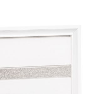 Cama Queen Madrid G02390B Tapizada en Blanco - Product Image 2