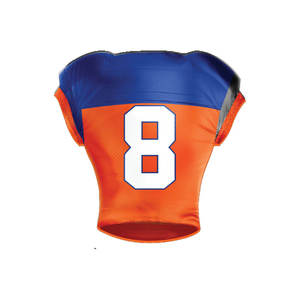 Wholesale High Grade 100% Polyester American Football Uniform Sets Custom Logo Sublimated Print Plus Size Adult Club Team 300g - Product Image 4