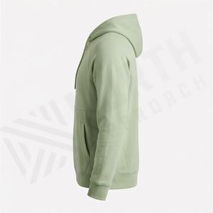 Ventes en gros de sweats à capuche 100% coton avec fermeture éclair, broderie personnalisée, vestes en polaire pour hommes et femmes, vêtements d'hiver en gros, marques personnalisées, couleur personnalisée - Product Image 3