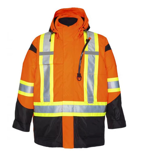 Manufacturer Wholesale Rate Fashionable Customization Safety Reflective Clothing Men Team Sports Safety <b>Work</b> Wear <b>Jackets</b> - Product Image 2