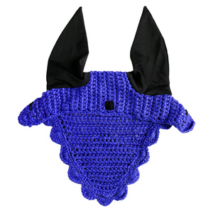 Malla para Orejas de Caballo de Ganchillo Personalizada de Alta Calidad, Ligera y Hecha a Mano, para Equitación - Product Image 2