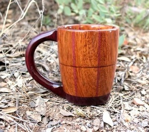 แก้วกาแฟไม้รักษ์โลก ทำมือจากไม้เนื้อแข็ง ดีไซน์เรียบง่ายแบบชนบท เหมาะสำหรับร้านกาแฟ - Product Image 2