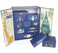 Boîte en carton personnalisée pour calendrier de l'avent, boîte cadeau surprise personnalisée pour Noël - Cadeau