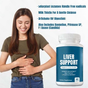 Cápsulas de Apoyo Hepático para Adultos, Fórmula Premium a Base de Plantas para Equilibrio, Vitalidad y Bienestar Diario, Precio al por Mayor, Suministro desde India - Product Image 3